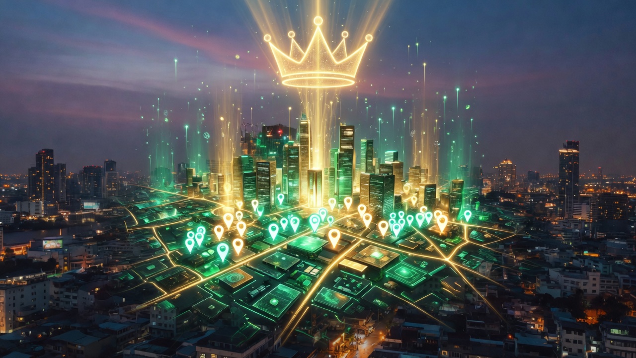 Generative Engine Optimization for Local Social Domination — supporting news visual