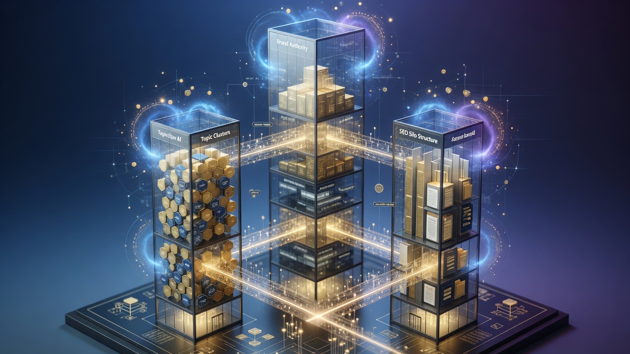 SEO + Social Silo Structure for Brand Authority