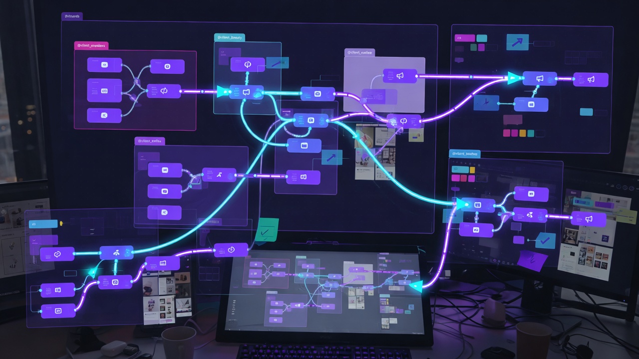 Visual Automation Workflows for Agency Teams